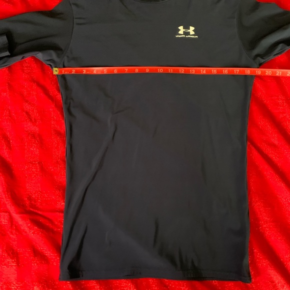 Under Armour Dark Blue Compression Long Sleeve Shirt, Men's Size XXL - Picture 6 of 6